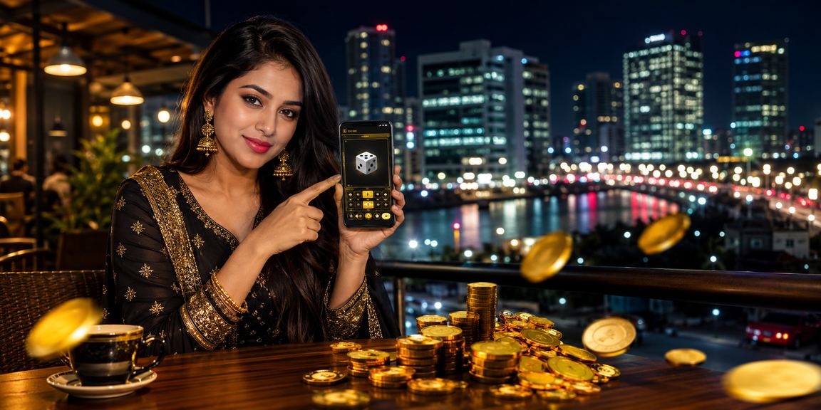 ঢাকায় ডাইস গেম খেলছেন একজন বাংলাদেশি তরুণ ব্যবহারকারী